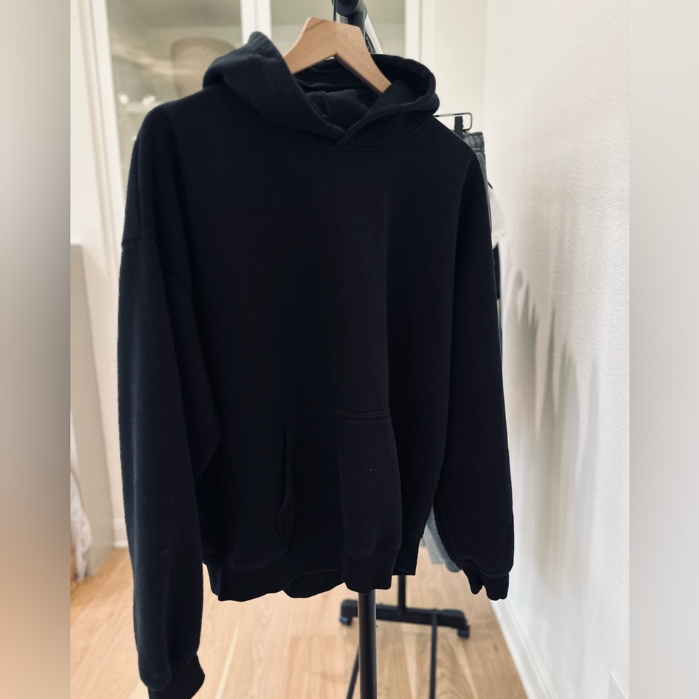 RSQ Oversized Black Hoodie